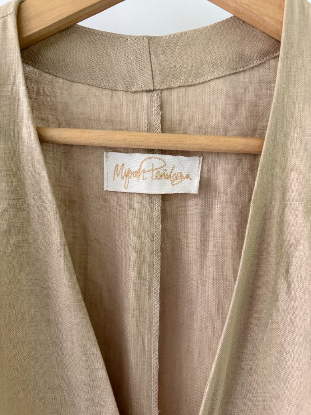 Myrah Penaloza Linen Rey Playsuit - Picture 2 of 6